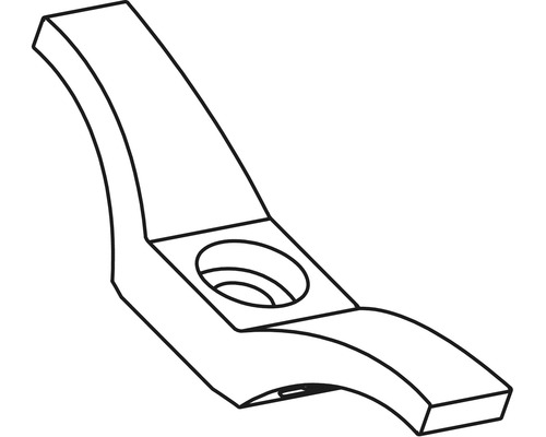 Bevestigingsbeugel voor buisbevestiging