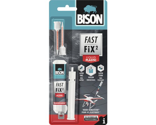 BISON Fast fix liquid plastic transparant 10 g