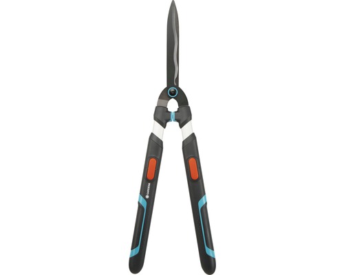 Tuinschaar met zwarte messen en handgrepen