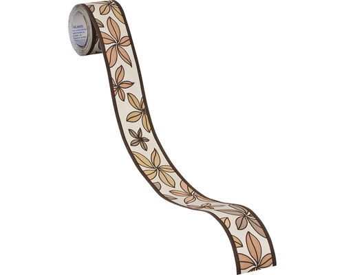 Borduur met bloemmotief op rol