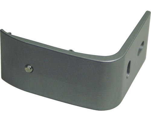 Hoekverbinder van metaal met bevestigingsgaten