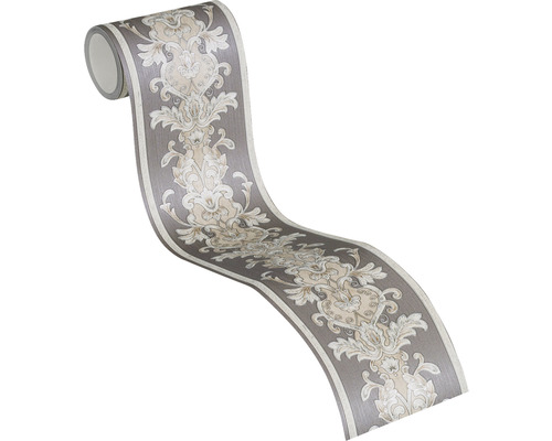 Behangrand met bloemmotief