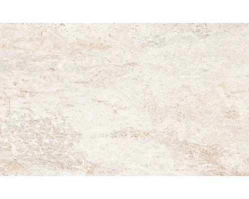 Wand- en vloertegel Quarzite wit beige 66,2x40,8 cm Keramische tegel met natuursteenlook