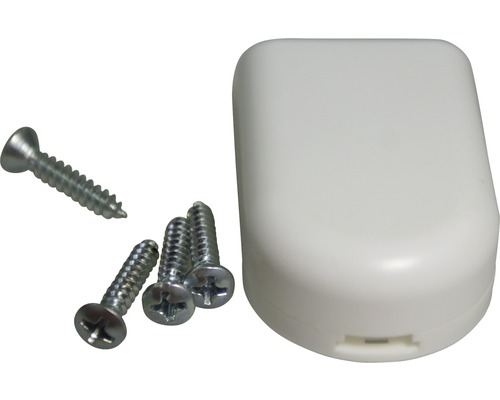 Kunststof behuizing met schroeven