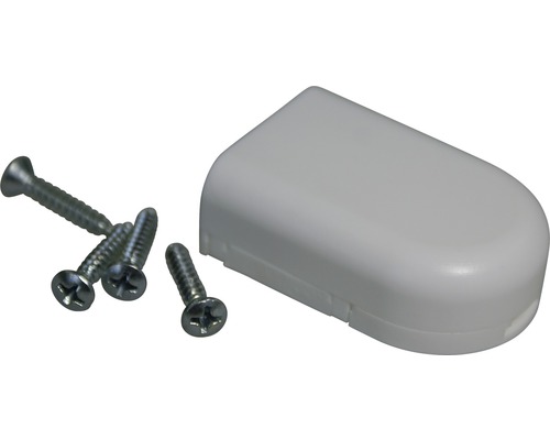 Kunststof afdekking met schroeven