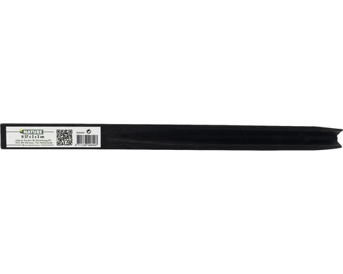 Nature gazonrand van kunststof met de afmetingen 27 bij 2 bij 2 centimeter