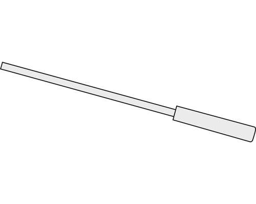 Gereedschap met handvat en recht mes