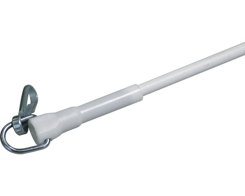 Gordijnroede met bevestigingselement