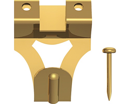 Afbeeldinghaak met spijker