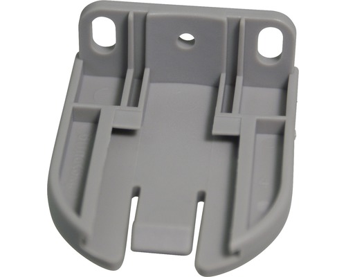 Grijze gereedschapshouder van kunststof