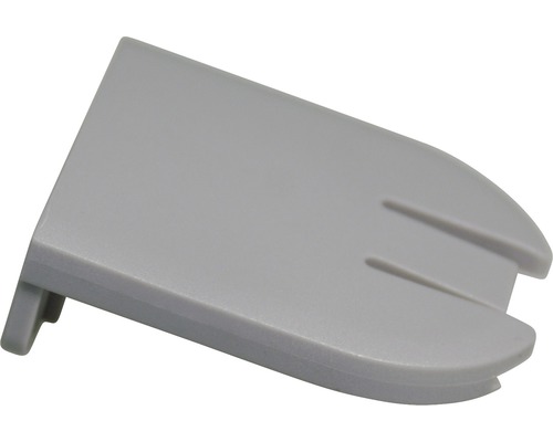 Grijs afdekelement van kunststof