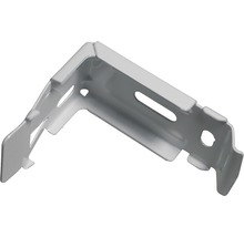 Metalen hoekverbinder met gaten voor bevestiging