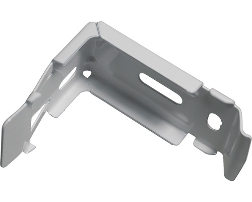 Metalen hoekverbinder met gaten voor bevestiging