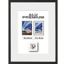 Aluminium fotolijst voor foto''s in de maten 18 x 24 cm en 13 x 18 cm