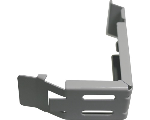 Metalen hoekverbinder voor rekken