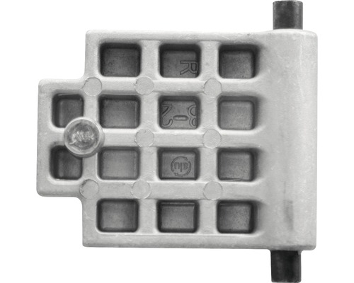 Aluminium verbindingsstuk met schroef