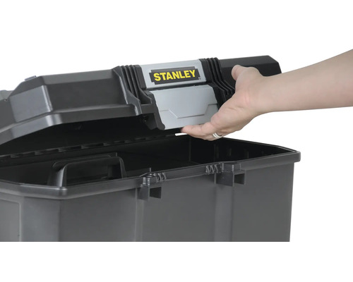 Open gereedschapskist van Stanley