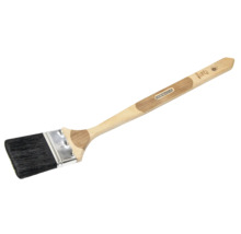 Radiatorborstel met houten handvat en natuurlijke haren
