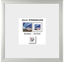 THE WALL Fotolijst aluminium Quattro zilver 30x30 cm-thumb-0