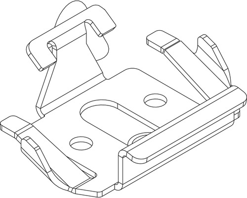 Bevestigingsklem voor montage