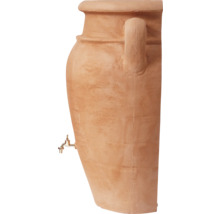 Terracotta waterreservoir met kraan