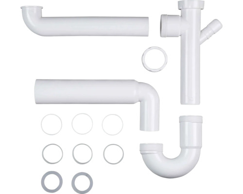 Afvoerpijp set met afdichtingen