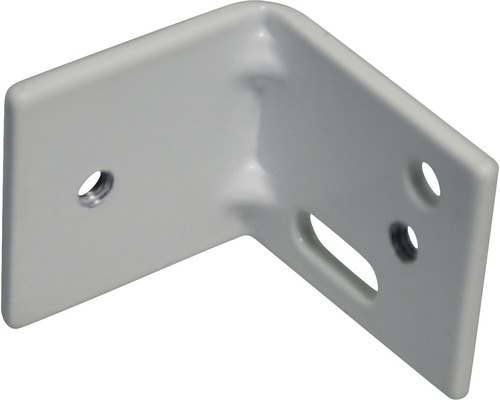 Metalen hoekverbinding met bevestigingsgaten