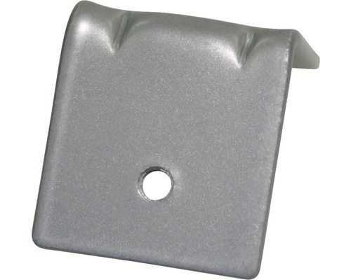 Metalen hoek met bevestigingsgat