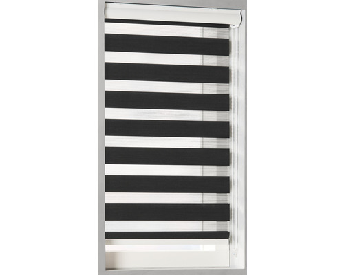 Rolgordijn met streepmotief voor variabele lichtregeling