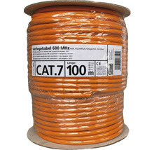 BLEIL Netwerk installatiekabel CAT7 S/FTP oranje 100 m-thumb-0