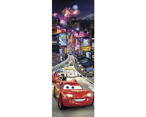 KOMAR Fotobehang papier 1-404 Disney Cars Tokio 73x202 cm