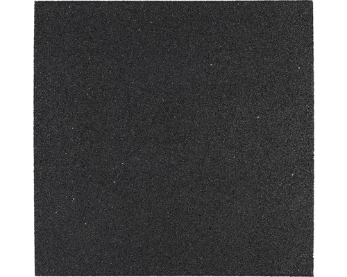 Rubberen tegel zwart 50x50x4,5 cm