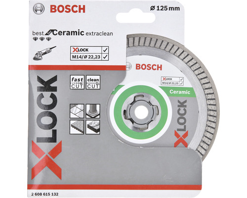 Bosch doorslijpschijf Ceramic extraclean, diameter 125 mm