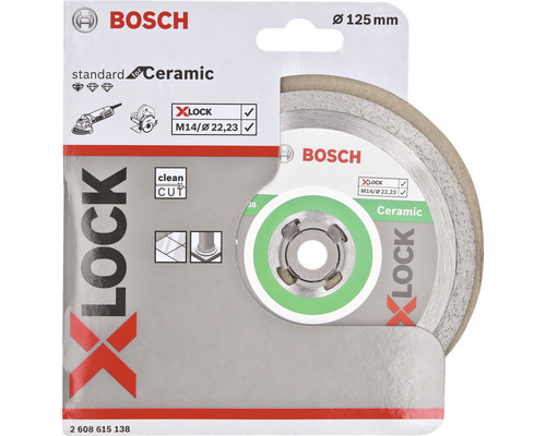Bosch doorslijpschijf Ceramic, diameter 125 millimeter