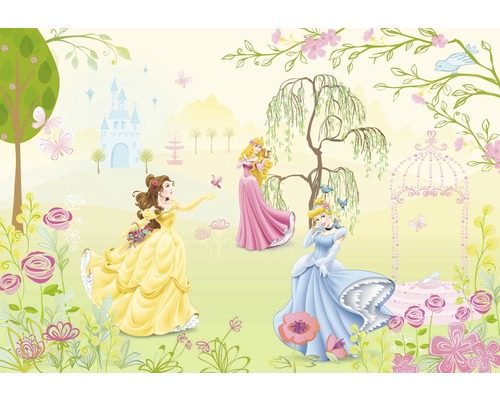 KOMAR Fotobehang papier 1-417 Disney Princess Garden 184x127 cm