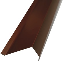 PRECIT Randhoek voor H12 trapeziumplaten, RAL8017 chocoladebruin, 2000x40x100 mm