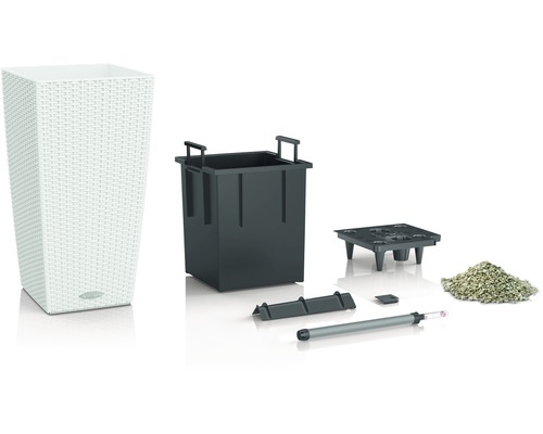 Bloembak met irrigatiesysteem en accessoires