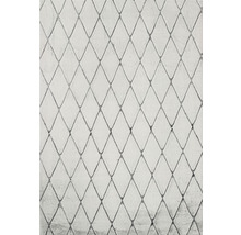 SOLEVITO Vloerkleed Romance ruit 3D grijs 160x230 cm-thumb-0