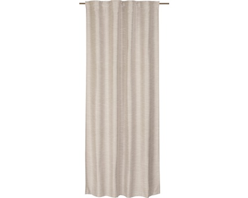 SELECTION Gordijn met plooiband Spirit beige 135x255 cm