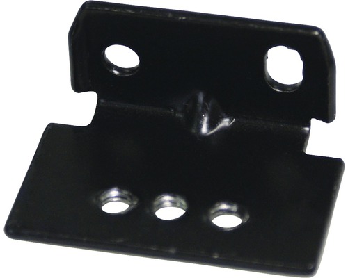 Metalen hoekverbinding met schroefgaten