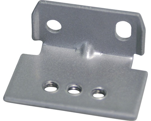 Metalen hoek met bevestigingsgaten