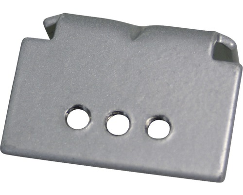 Metalen hoek met drie gaten
