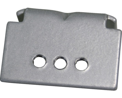 Metalen fitting met drie gaten