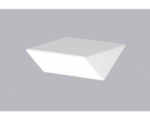DECOFLAIR Clips voor LED sierlijsten 20 stuks Vierkante tuinbank van kunststof