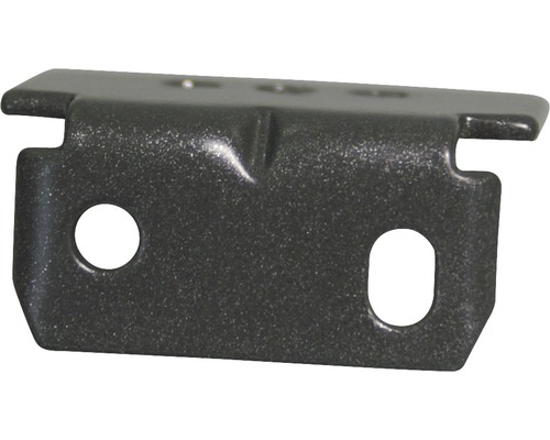 Metalen hoek met bevestigingsgaten