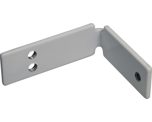 Metalen hoek met schroefgaten