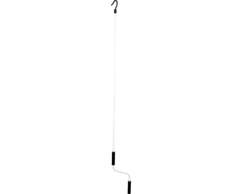 Draaistang voor zonwering wit, 160 cm