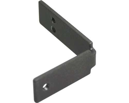 Metalen hoek met bevestigingsgaten