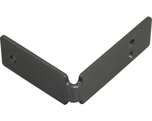 Hoekverbinder van metaal met bevestigingsgaten