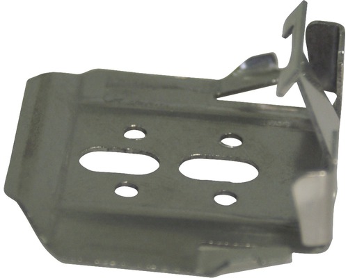 Metalen bevestiging met gaten voor montage